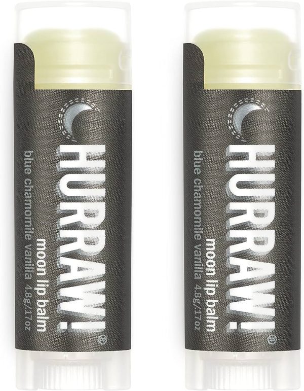 Hurraw Moon Night Treatment (Blue Chamomile, Vanilla) Lip Balm