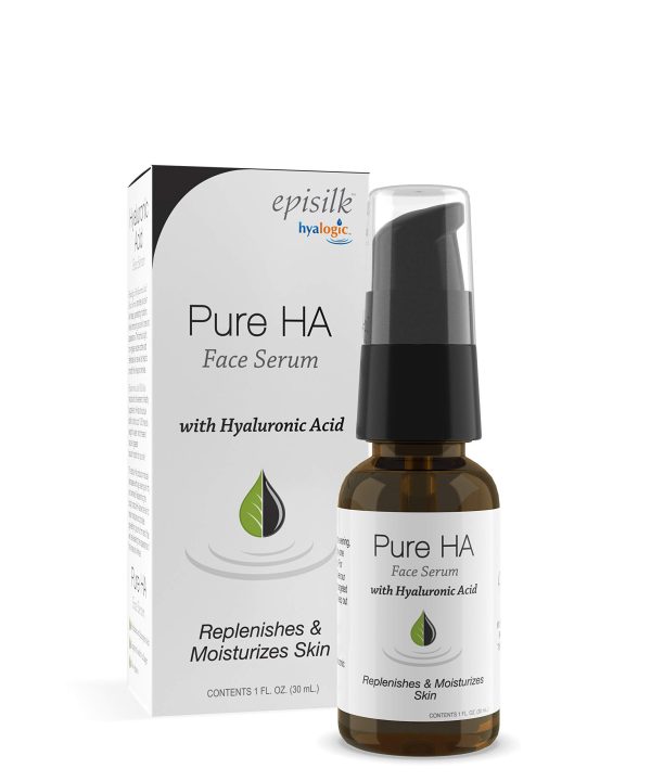 Hyaluronic Acid Serum for Face, 100% Pure HA, Anti Aging Facial Serum