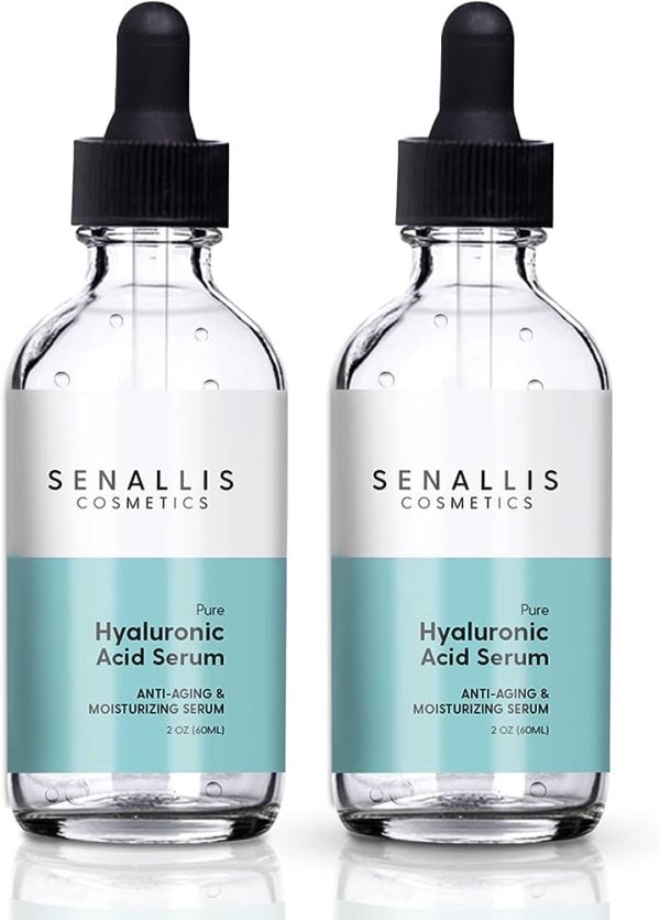 Hyaluronic Acid Serum for Face - Anti Aging, Anti Wrinkle, Face Moisturizer