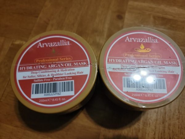 Hydrating Argan Oil Hair Mask and Deep Conditioner By Arvazallia