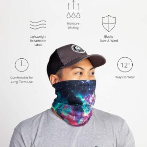 iHeartRaves Hidden Visions Multi-Functional Seamless Face Mask