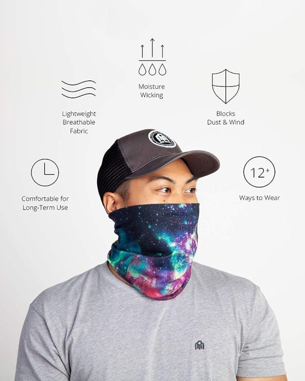 iHeartRaves Hidden Visions Multi-Functional Seamless Face Mask