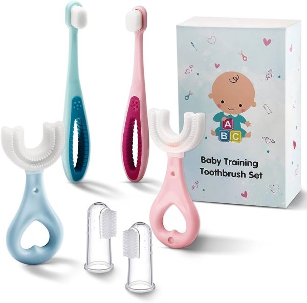 Infant to Toddler Toothbrush Oral Care Toothbrush for Baby