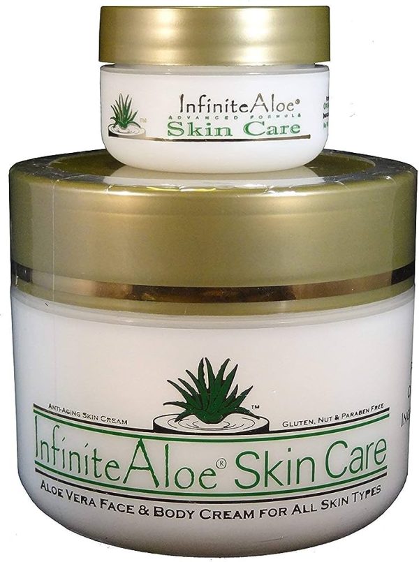 Infinite Aloe Skin Care Cream, Original Scent, 8oz. Jar