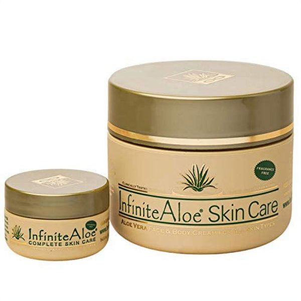 InfiniteAloe Skin Care Cream: 1 Fragrance Free 8 oz jar