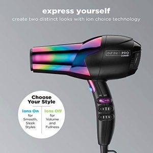 Infinitipro By Conair Ion Choice Hair Dryer, Rainbow Finish