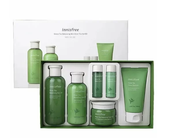 Innisfree Green Tea Balancing Skin Care Set