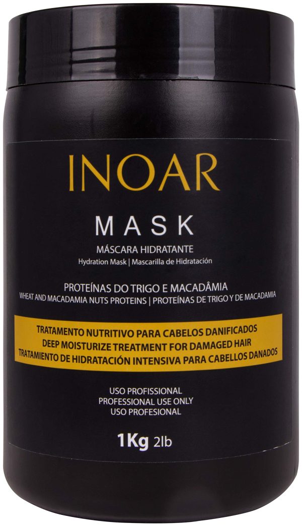 INOAR PROFESSIONAL - Macadamia Oil Premium Mask - Unique Blend