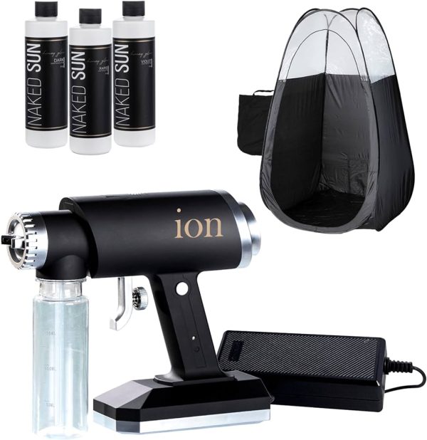 Ion Sunless Airbrush Spray Tanning Machine and Tan Gun Kit