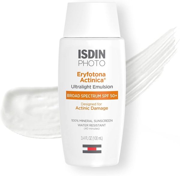ISDIN Eryfotona Actinica Zinc Oxide and 100% Mineral Sunscreen