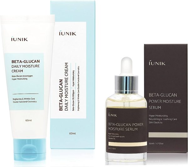 IUNIK Beta Glucan Daily Moisture Cream 2.02 Fl Oz