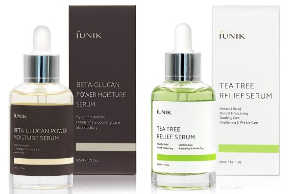 iUNIK Tea tree Relief Natural Facial Serum 1.71 Fl Oz