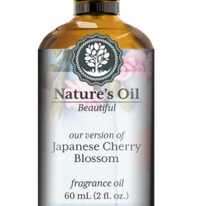 Japanese Cherry Blossom Fragrance Oil (60ml) For Perfume, Diffusers