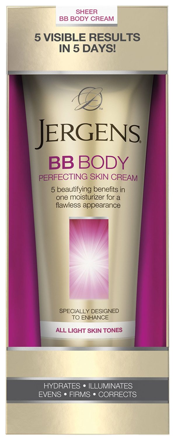 Jergens BB Body Perfecting Skin Cream, All Light Skin Tones