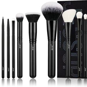 Jessup cosmetic brush set - 10pcs luxury makeup brushes