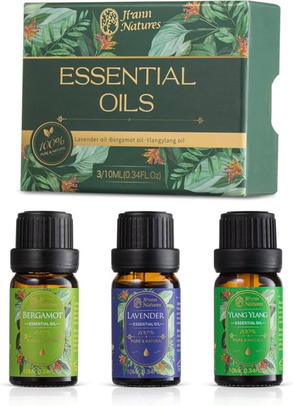 Ji'ann Natures Essential Oil Blends Set of 3
