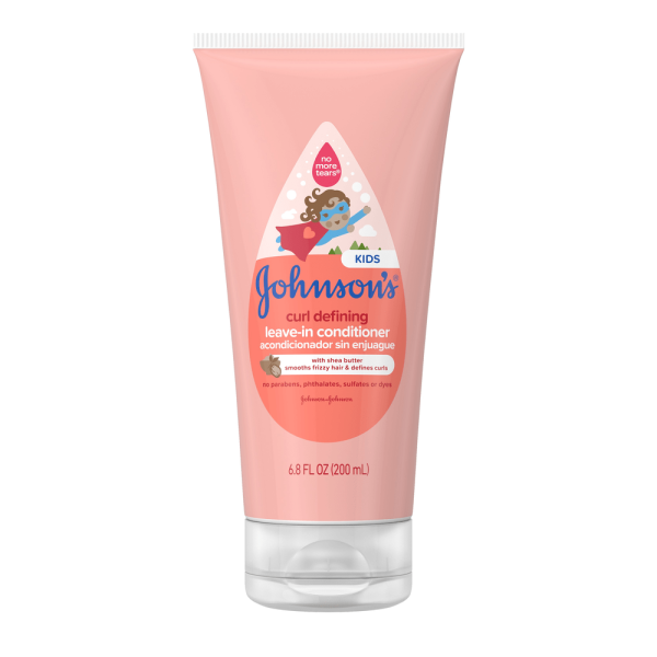 Johnson's Curl Defining Tear-Free Kids' Leave-in Conditioner with Shea Butter
