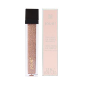 Jouer Long-wear Lip Topper, Metallic Shimmering Rose Gold