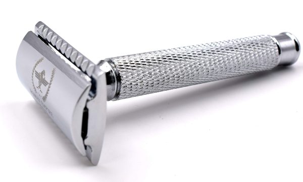 Journeyman Safety Razor with safe-grip handle and 5 Double Edge