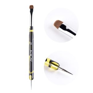 KADS Kolinsky Sable Brush 2 Way Acrylic Professional French Manicure
