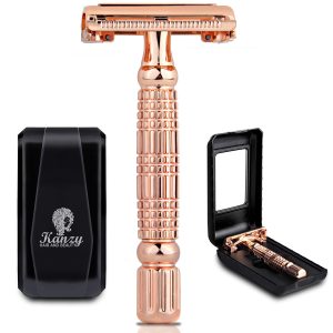 Kanzy Shaving Razors for Men Double Edge Safety Razor Stainless Steel
