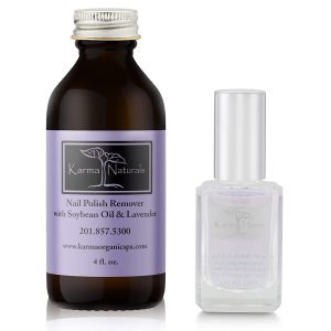 Karma Organic Natural Soybean Lavender Nail Polish Remover