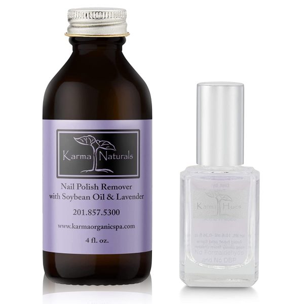Karma Organic Natural Soybean Lavender Nail Polish Remover