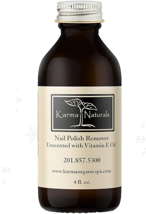 karma organic Unscented Nail Polish Remover