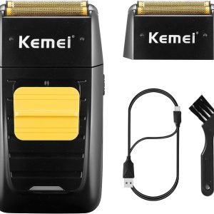 KEMEI Professional Electric Razor for Men Electric Foil Shaver Foil Lithium
