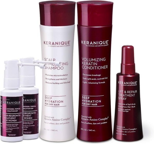 Keranique 30 Day Hair Regrowth System Deep Hydration