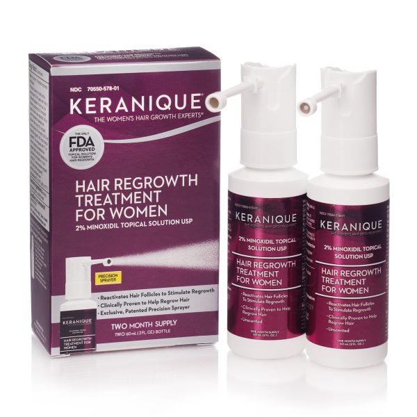 Keranique Hair Regrowth Treatment Dropper - 2% Minoxidil