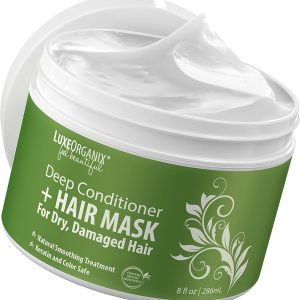 Keratin and Coconut Oil Deep Repair Hair Mask: Intensive Conditioning Treatment