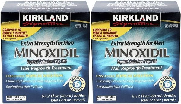Kirkland Foam Minoxidil 5% Mens Hair Loss Regrowth Generic