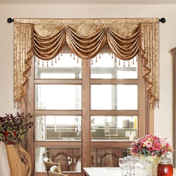 Kitchen Valance Curtains for Living Room