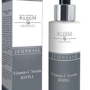 Kleem Organics Vitamin C Serum for Face with Hyaluronic Acid and Vitamin E.