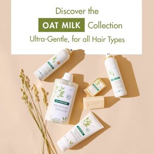 Klorane Dry Shampoo with Oat Milk, Ultra-Gentle, All Hair Types