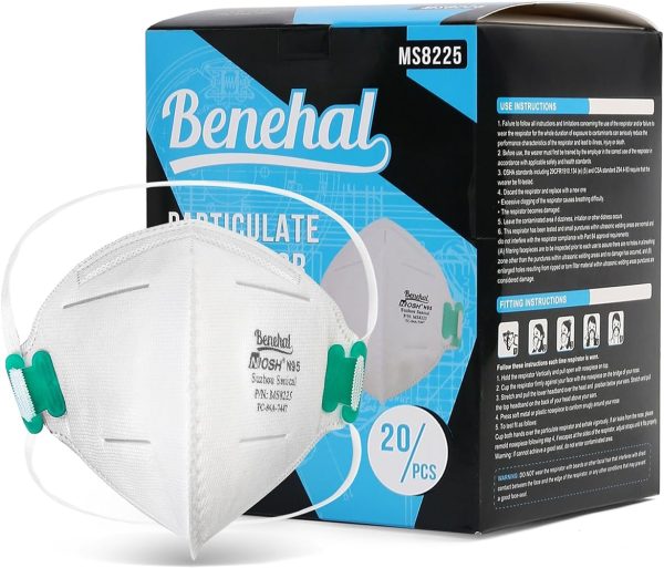 KN95 Face Masks Dust Respirator N95 Masks Adaptable Against Pollution