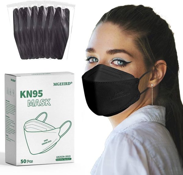 Kn95 Mask Disposable Mask Mouth Face Mask KN95 95% Filtration Cotton