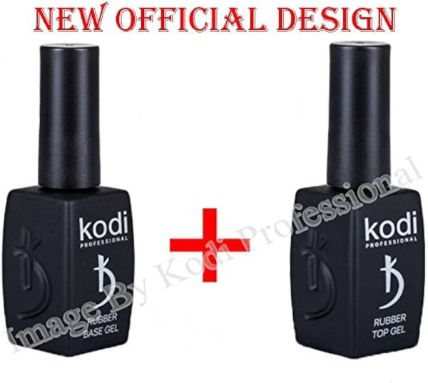 Kodi Professional Rubber Base + Rubber Top 12 ml. 0.42 oz 2pcs.
