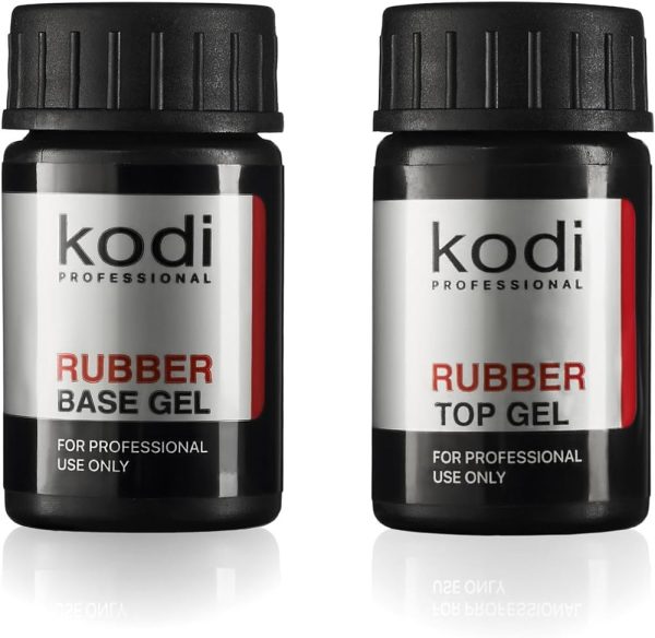 Kodi Professional Rubber Base + Rubber Top 30 ml. 1.06 oz 2pcs.