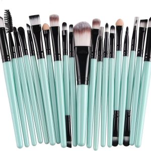 KOLIGHT Set of 20pcs Cosmetic Makeup Brushes Set Powder Foundation