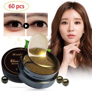 Korean 60 psc Black Gold Pearl Collagen Eye Patch | Anti Wrinkle Eye Mask