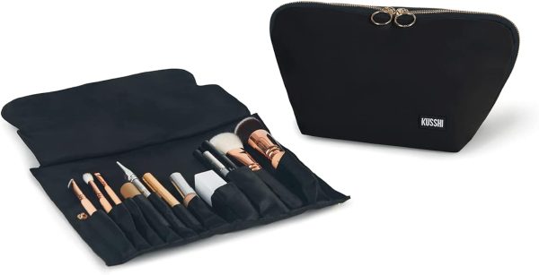 KUSSHI Full Set of Washable Travel Makeup and Cosmetic Bag