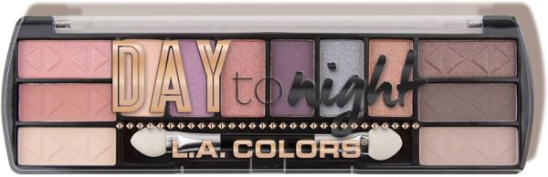 L.A. COLORS Day To Night 12 Color Eyeshadow Palette