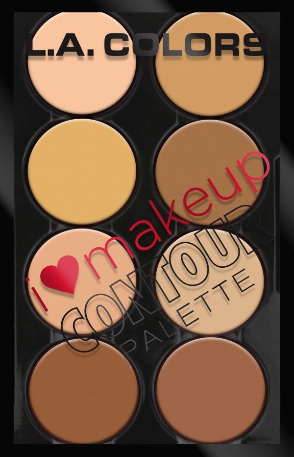 L.A. Colors I Heart Makeup Contour Palette