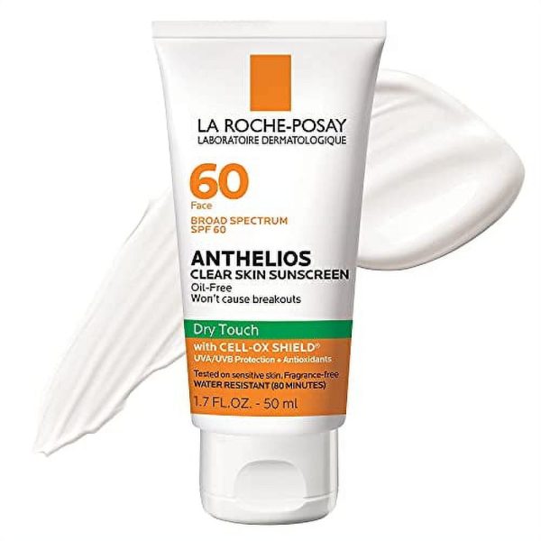 La Roche-Posay Anthelios Clear Skin Dry Touch Sunscreen Broad Spectrum