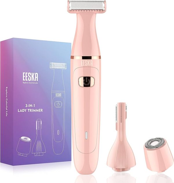 SmoothSkin 3-in-1 Lady Shaver: Your Ultimate Grooming Companion! 🌸