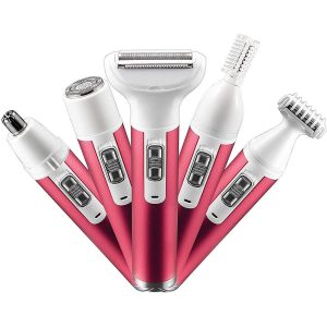 Lady Shaver Rechargeable USB Charging 5 in 1 Nose Eyebrow