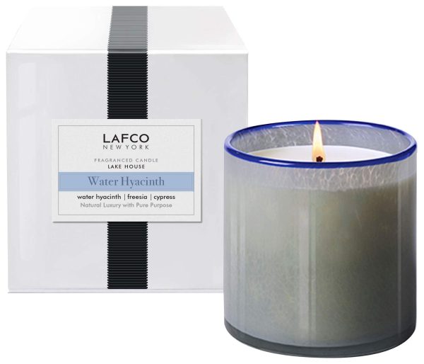 LAFCO New York House & Home Candle, Lake House Water Hyacinth