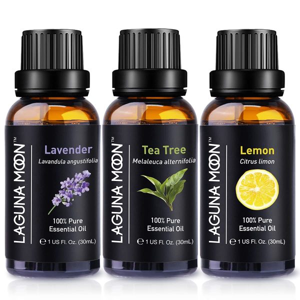 Lagunamoon Top 3 Essential Oil Set, 30mL/bottle, 90mL/Set- Lavender